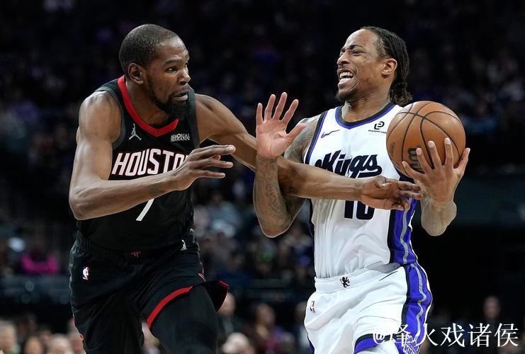 威少15+10德罗赞22分 杜兰特23分国王送火箭三连败